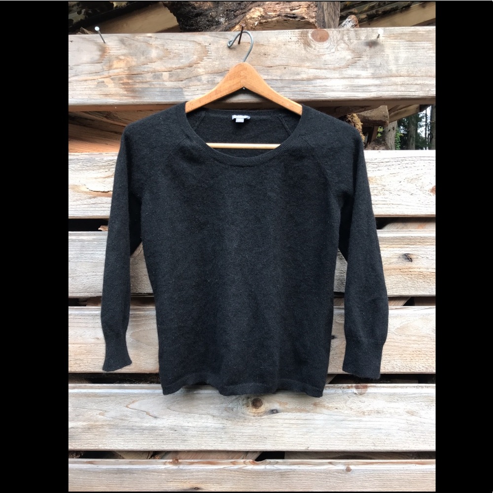 100% Cashmere Ann Taylor crew neck sweater 3/4 🐐